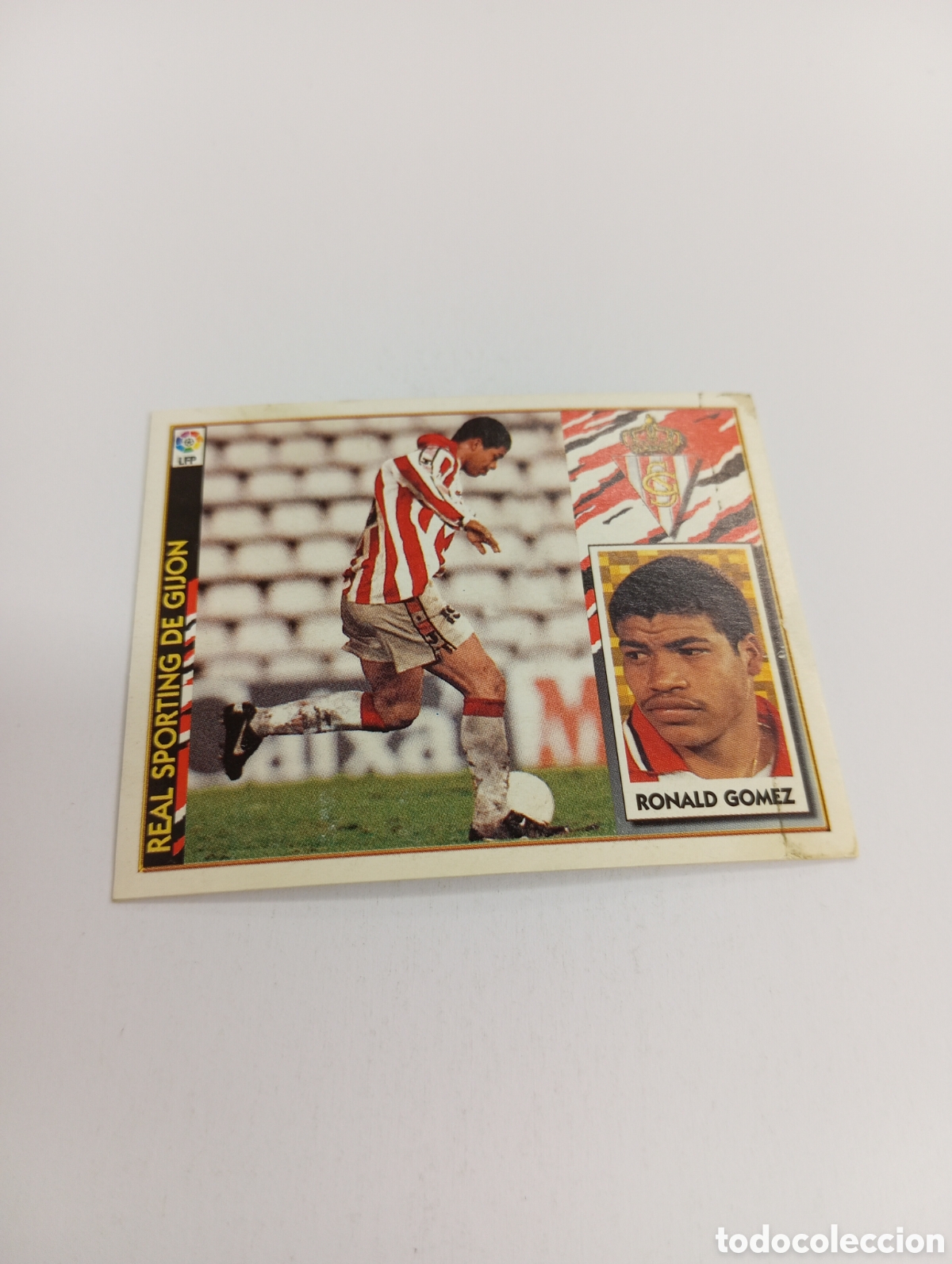 Cromos de F&uacute;tbol: RONALD G&Oacute;MEZ BAJA Sporting de Gij&oacute;n Liga Este 1997 1998 NUEVO SIN PEGAR 97 98