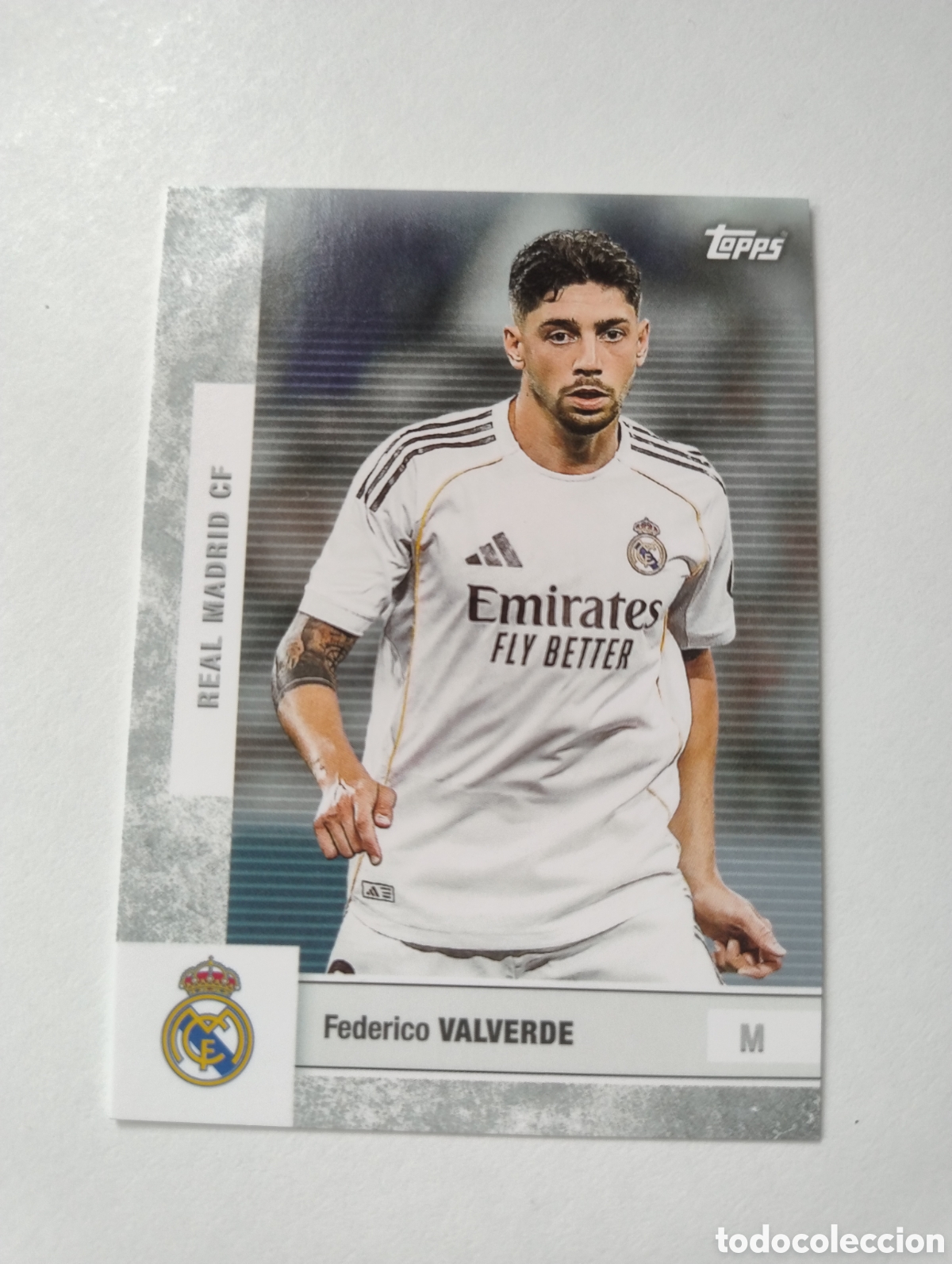 Cromos de F&uacute;tbol: 12 - Valverde - Real Madrid - Topps Team Set 2025 - 2026