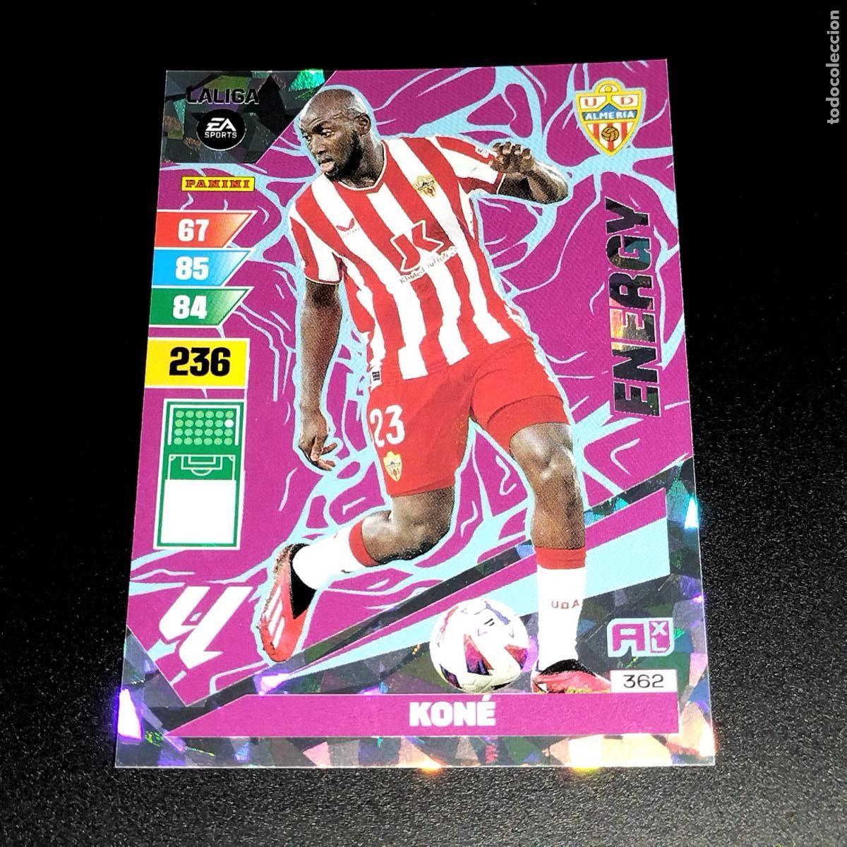 Cromos de Futebol: 362 KONE ENERGY ALMERIA CROMOS ADRENALYN XL LALIGA CARD 2023 2024 23 24 PANINI