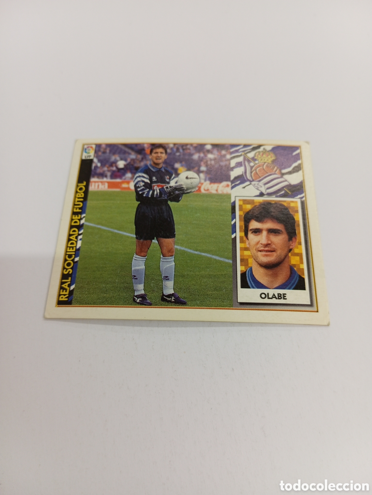 Cromos de Futebol: OLABE Real Sociedad Liga Este 1997 1998 NUEVO SIN PEGAR 97 98