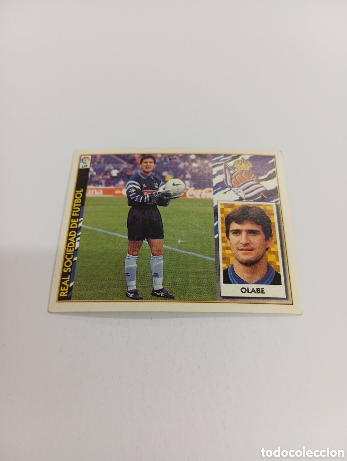 Cromos de Futebol: OLABE Real Sociedad Liga Este 1997 1998 NUEVO SIN PEGAR 97 98