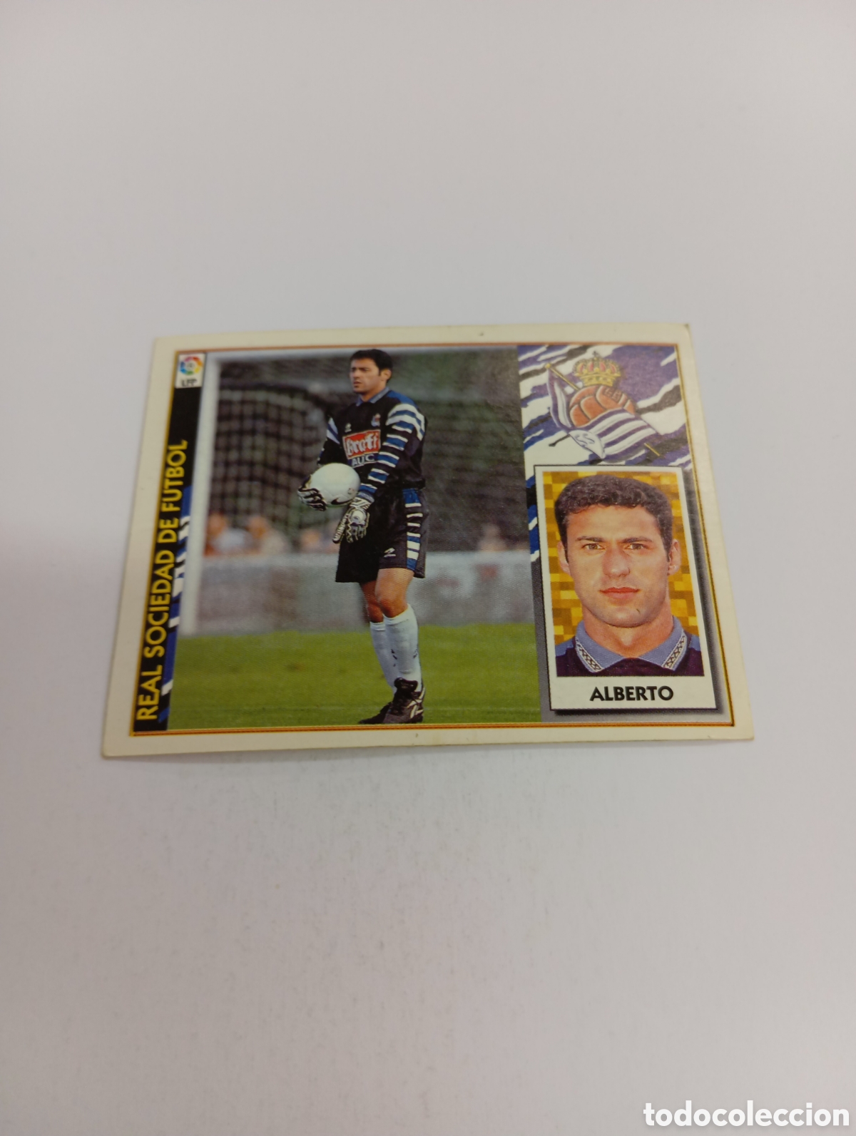 Figurine di Calcio: ALBERTO Real Sociedad Liga Este 1997 1998 NUEVO SIN PEGAR 97 98