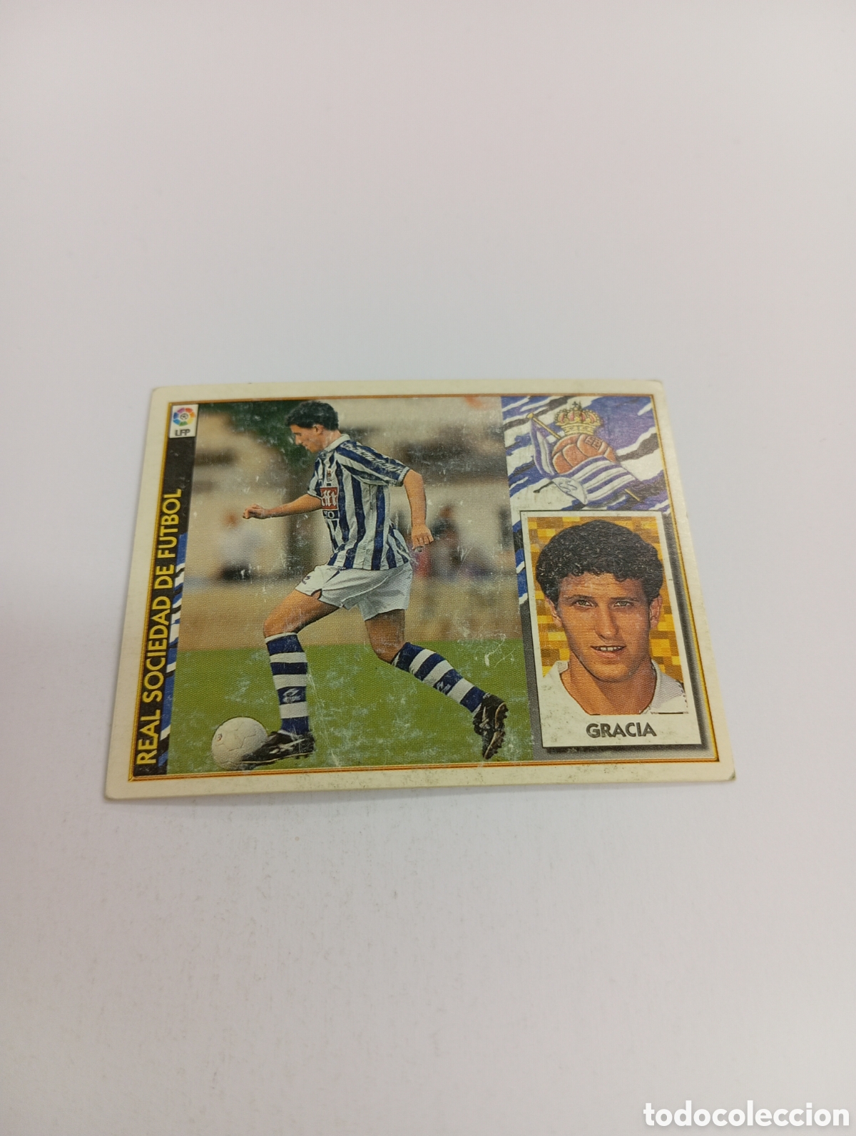 Cromos de F&uacute;tbol: GRACIA Real Sociedad Liga Este 1997 1998 NUEVO SIN PEGAR 97 98