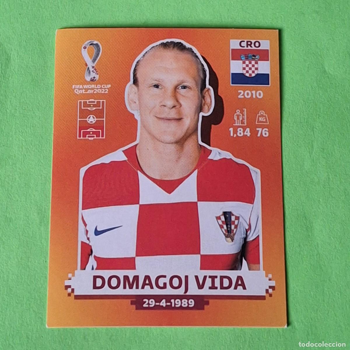 Cromos de Futebol: WORLD CUP MUNDIAL QATAR 2022 - VERSION NARANJA SUDAMERICA - CRO 9 CROACIA - DOMAGOJ VIDA