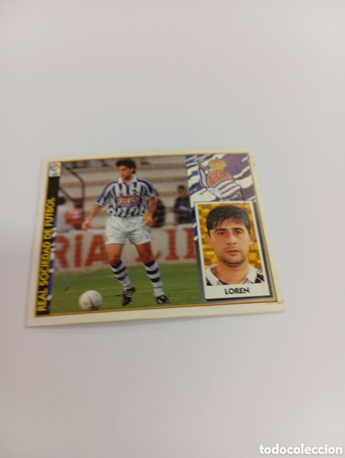 Cromos de F&uacute;tbol: LOREN Real Sociedad Liga Este 1997 1998 NUEVO SIN PEGAR 97 98