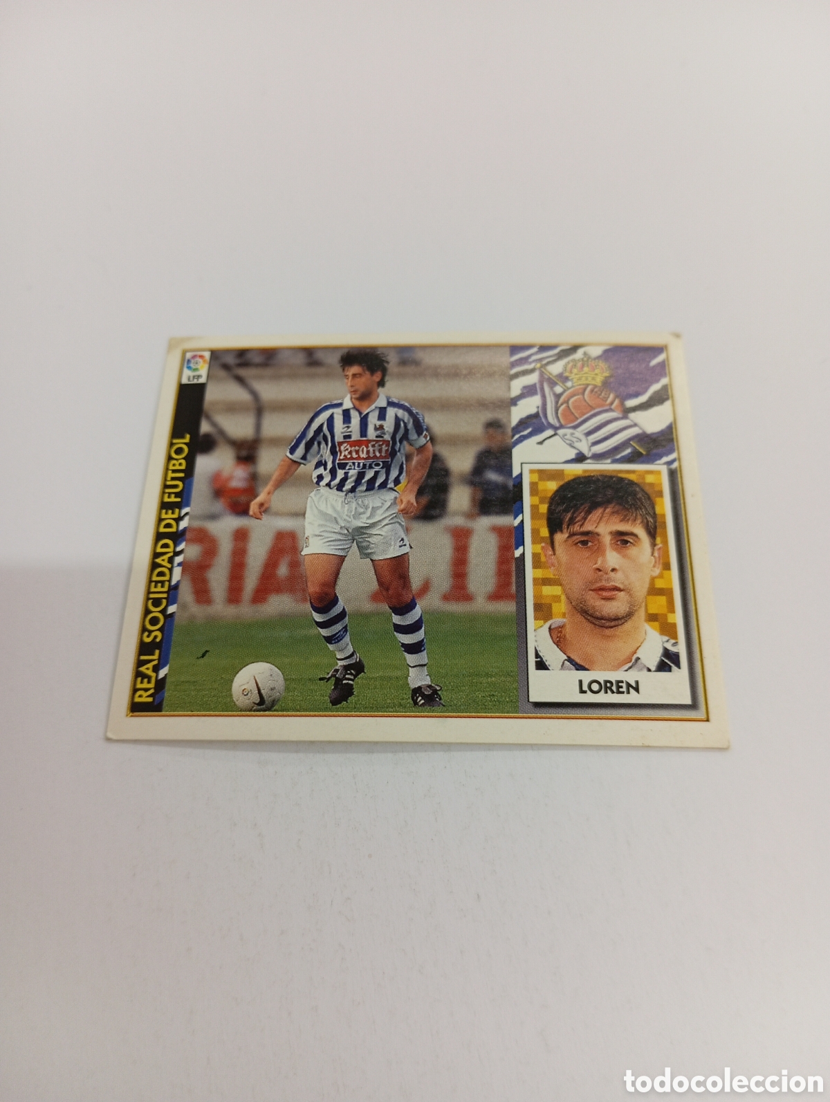 Cromos de F&uacute;tbol: LOREN Real Sociedad Liga Este 1997 1998 NUEVO SIN PEGAR 97 98