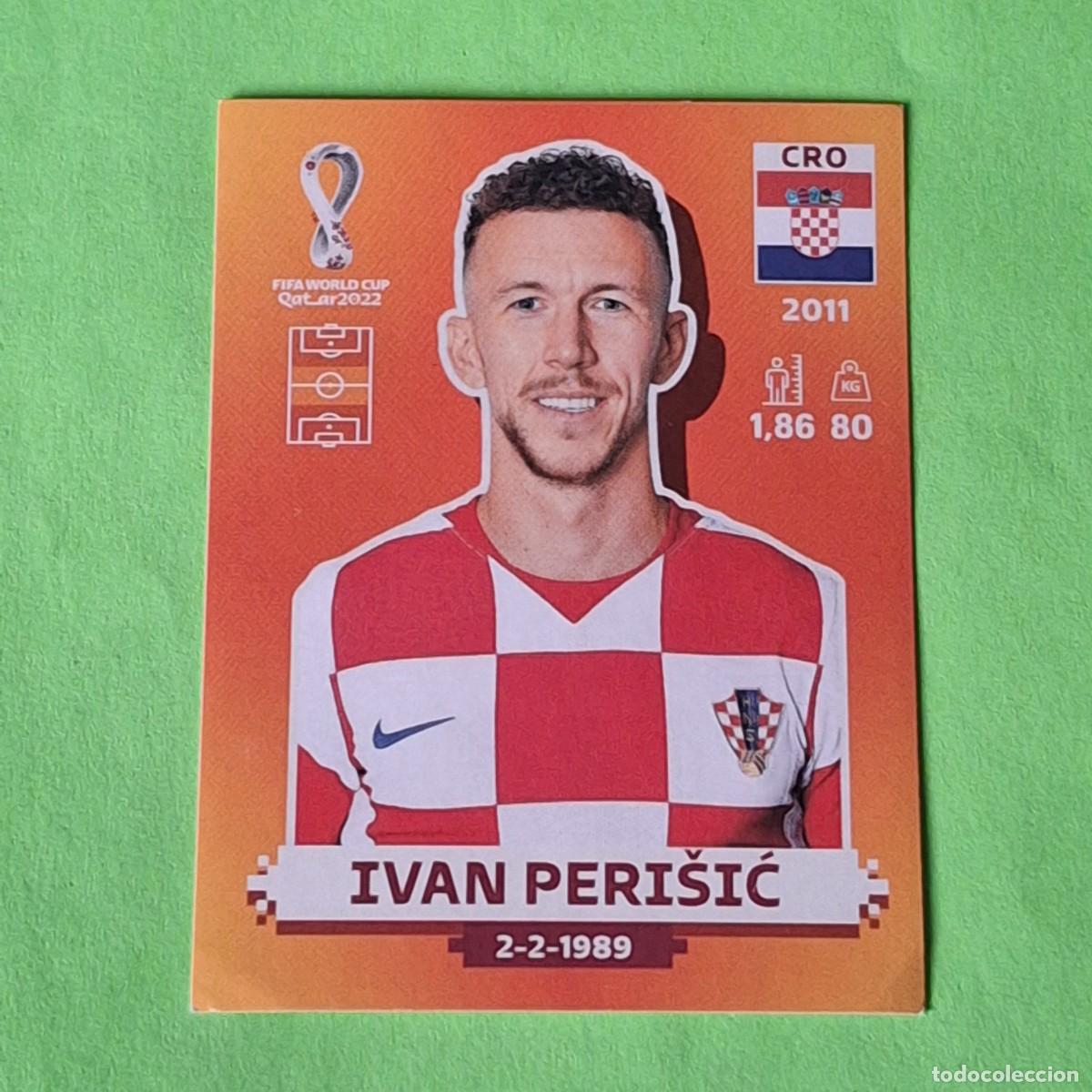 Cromos de F&uacute;tbol: WORLD CUP MUNDIAL QATAR 2022 - VERSION NARANJA SUDAMERICA - CRO 14 CROACIA - IVAN PERISIC