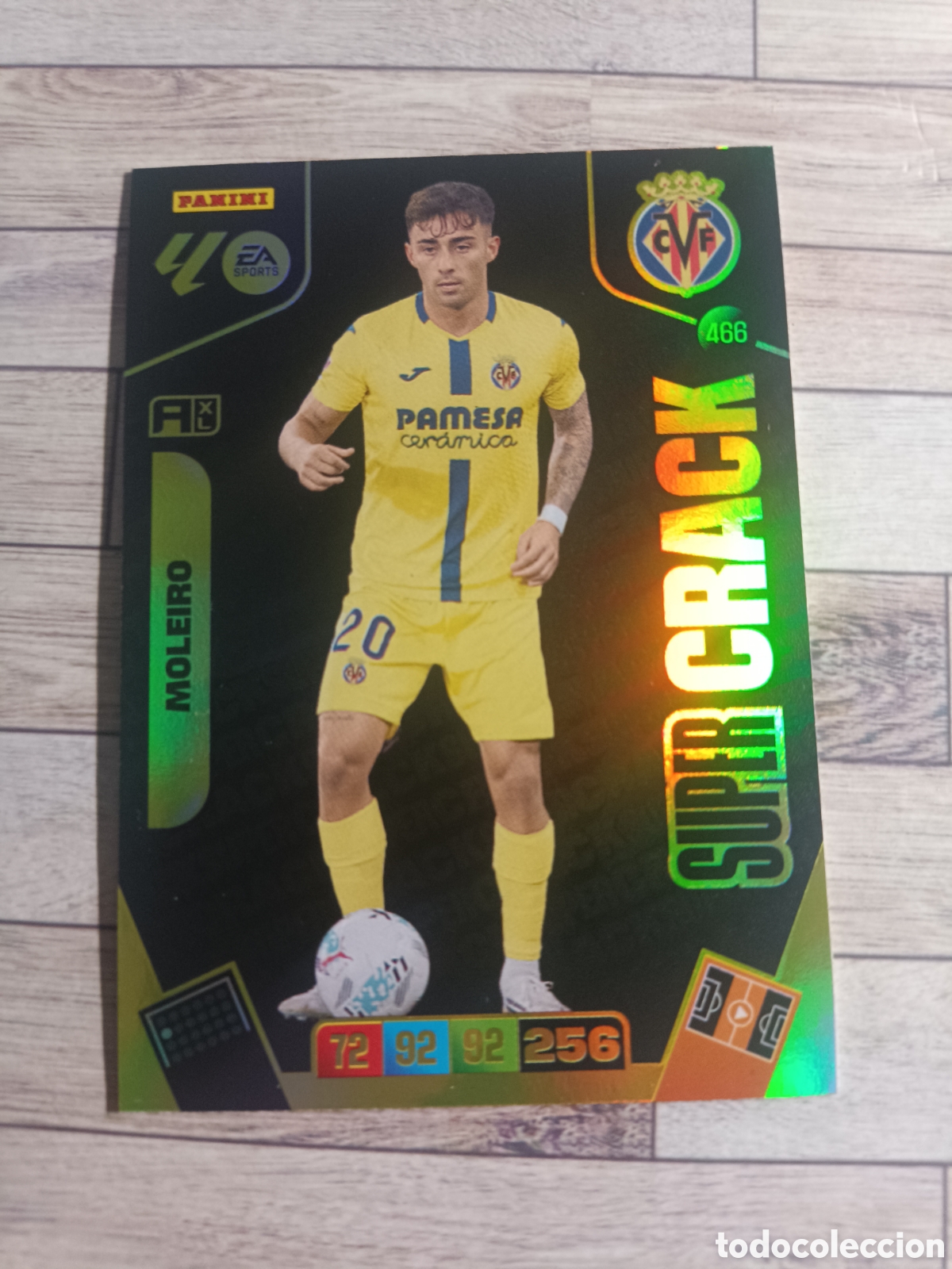 Cromos de F&uacute;tbol: 406 MOLEIRO VILLARREAL SUPERCRACK SUPER CRACK ADRENALYN XL LIGA 2025 2026 PANINI 25 26