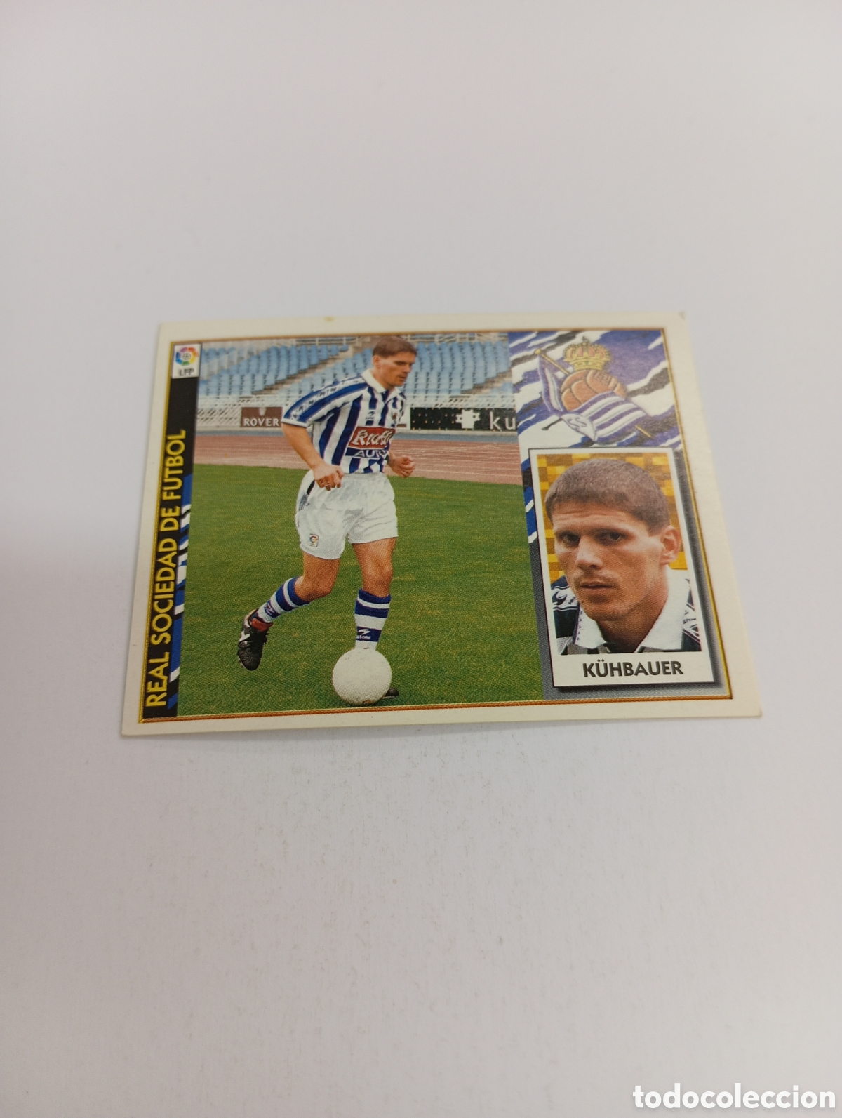 Cromos de F&uacute;tbol: KUHBAUER Real Sociedad Liga Este 1997 1998 NUEVO SIN PEGAR 97 98