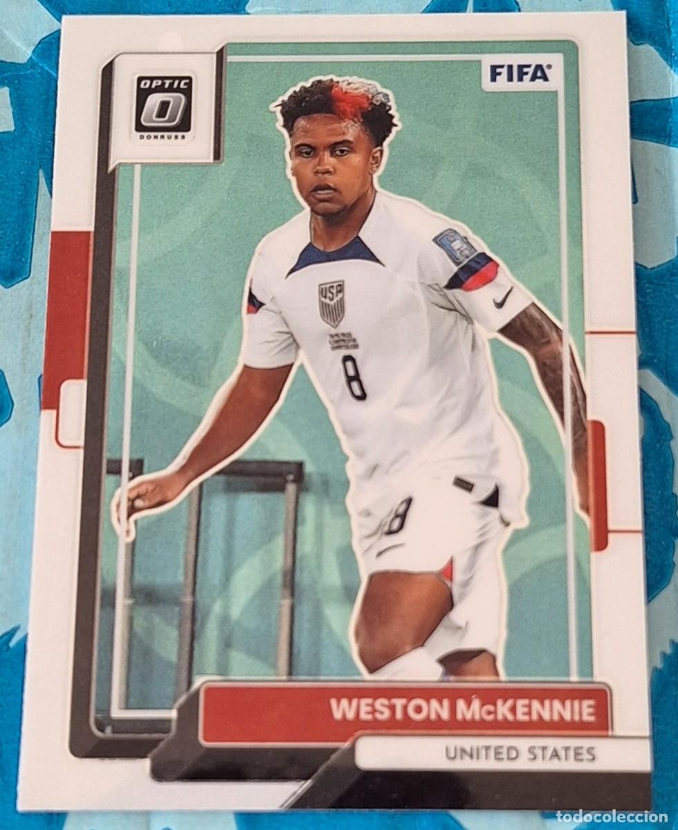 Cromos de F&uacute;tbol: Weston McKennie Estados Unidos USA Panini Donruss Soccer Optic