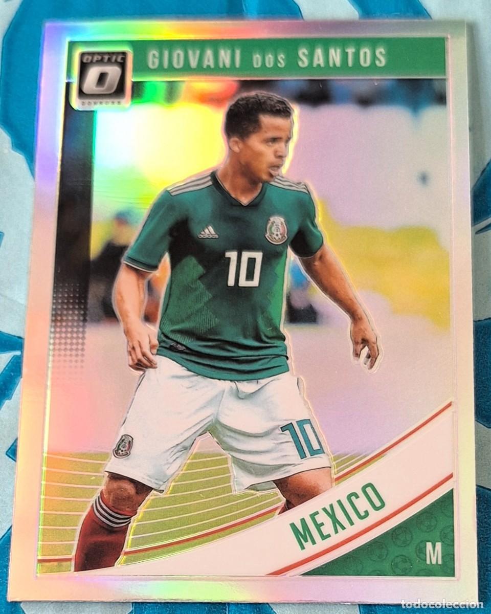 Figurine di Calcio: Giovani Dos Santos Mexico Panini Donruss Soccer Optic Holo Prizm