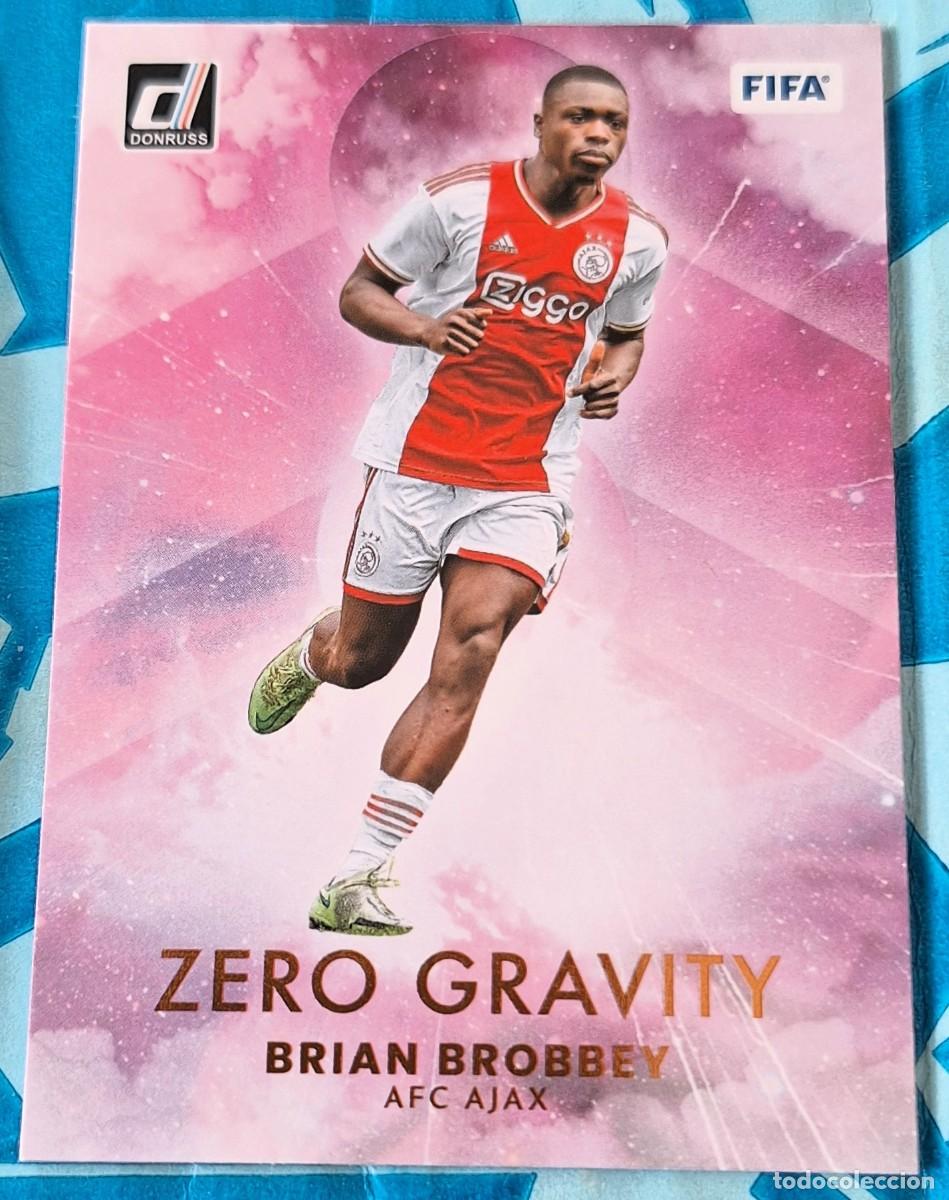 Cromos de F&uacute;tbol: Brian Brobbey Ajax Amsterdam Panini Donruss Soccer Zero Gravity