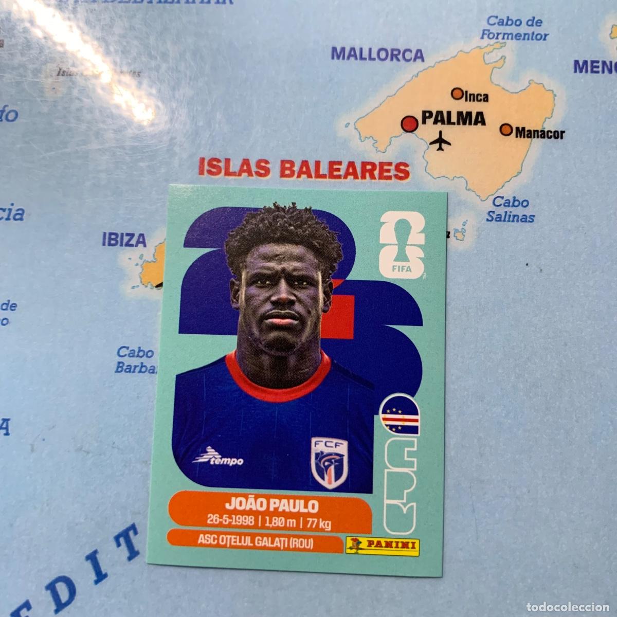 Cartes &agrave; collectionner de Football: Cabo Verde n&uacute;mero 8 cromo panini Mundial Fifa World Cup 2026