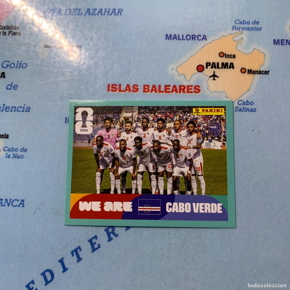Cartes &agrave; collectionner de Football: Cabo Verde n&uacute;mero 13 cromo panini Mundial Fifa World Cup 2026