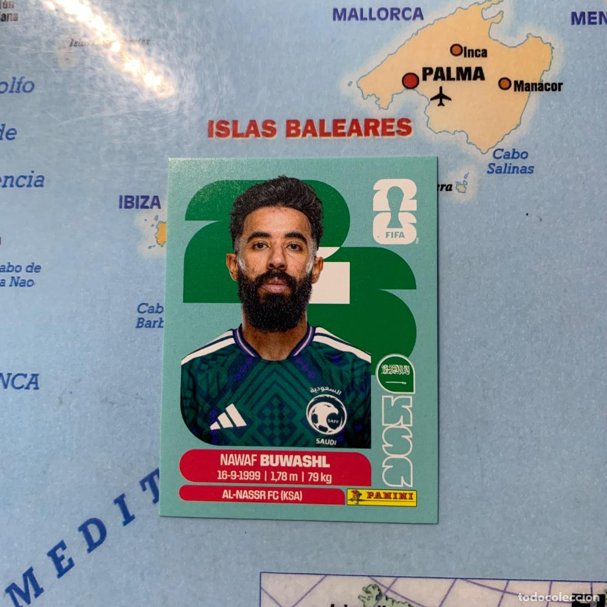 Cromos de F&uacute;tbol: Arabia Saudi n&uacute;mero 5 cromo panini Mundial Fifa World Cup 2026