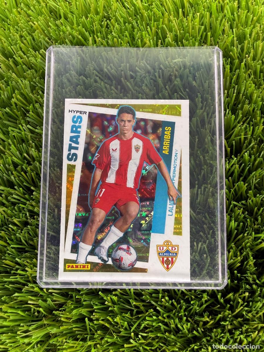 Cromos de F&uacute;tbol: N&ordm; 425 Arribas Hyper Stars UD Almer&iacute;a Liga Hypermotion 24 25