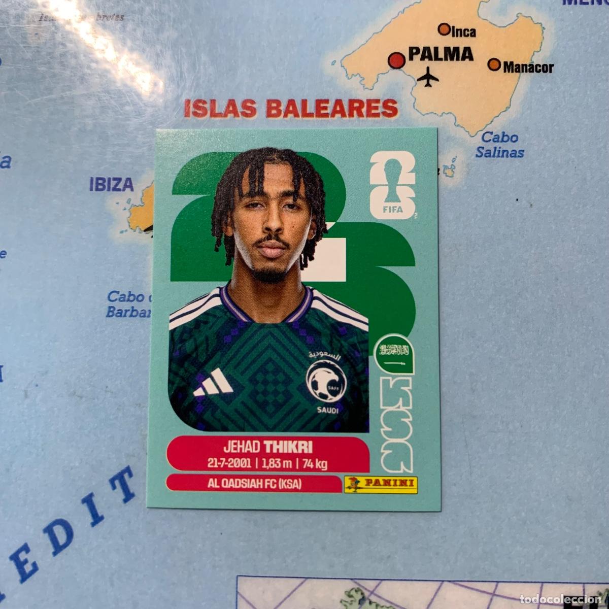 Cromos de F&uacute;tbol: Arabia Saudi n&uacute;mero 6 cromo panini Mundial Fifa World Cup 2026