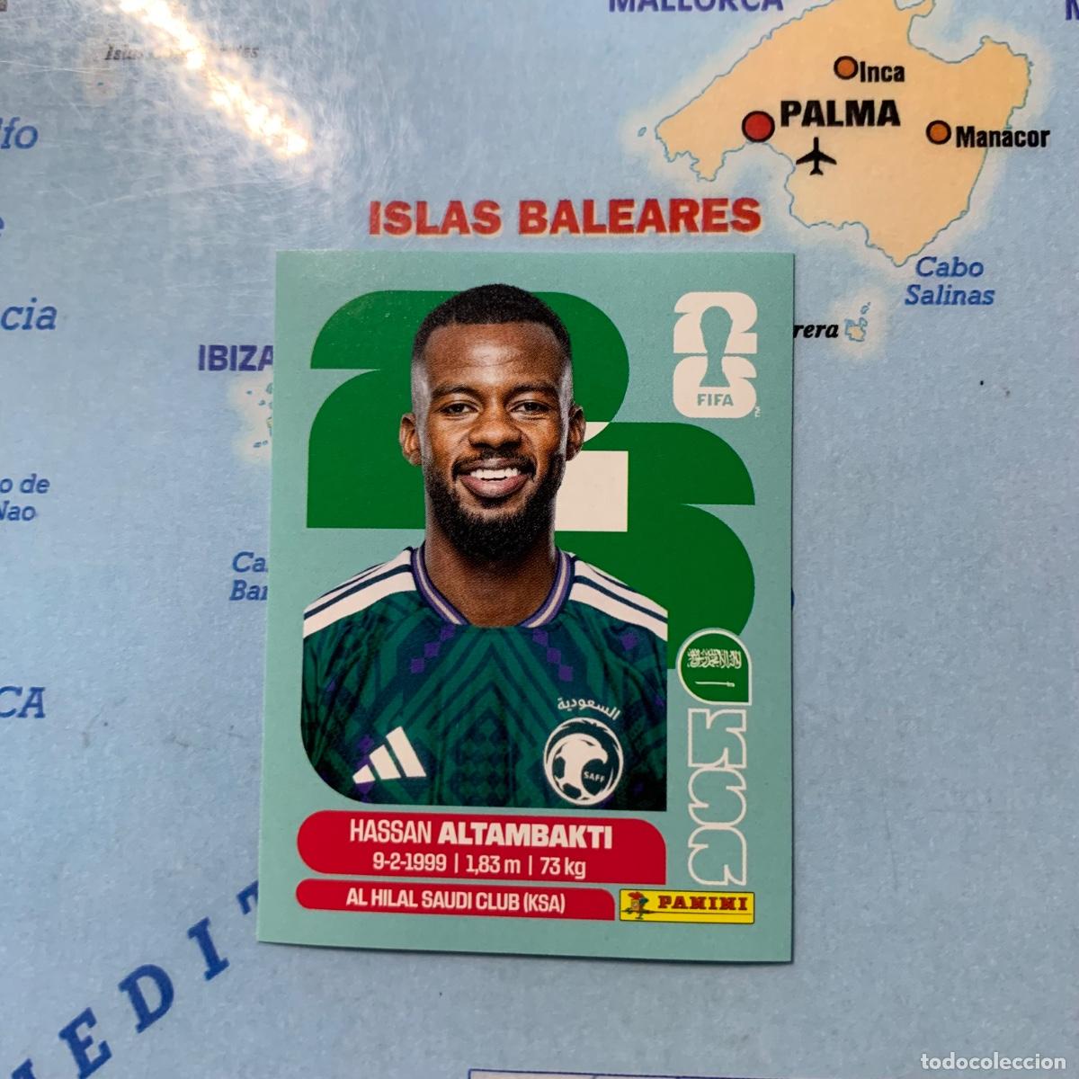 Cromos de F&uacute;tbol: Arabia Saudi n&uacute;mero 8 cromo panini Mundial Fifa World Cup 2026