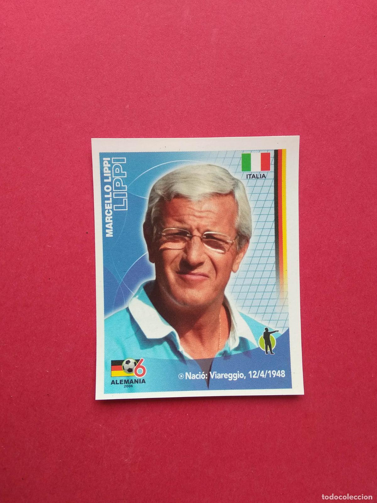 Cromos de F&uacute;tbol: EDITORIAL NAVARRETE MUNDIAL ALEMANIA 2006 WORLD CUP NUNCA PEGADO ITALIA N&ordm; 227 MARCELLO LIPPI