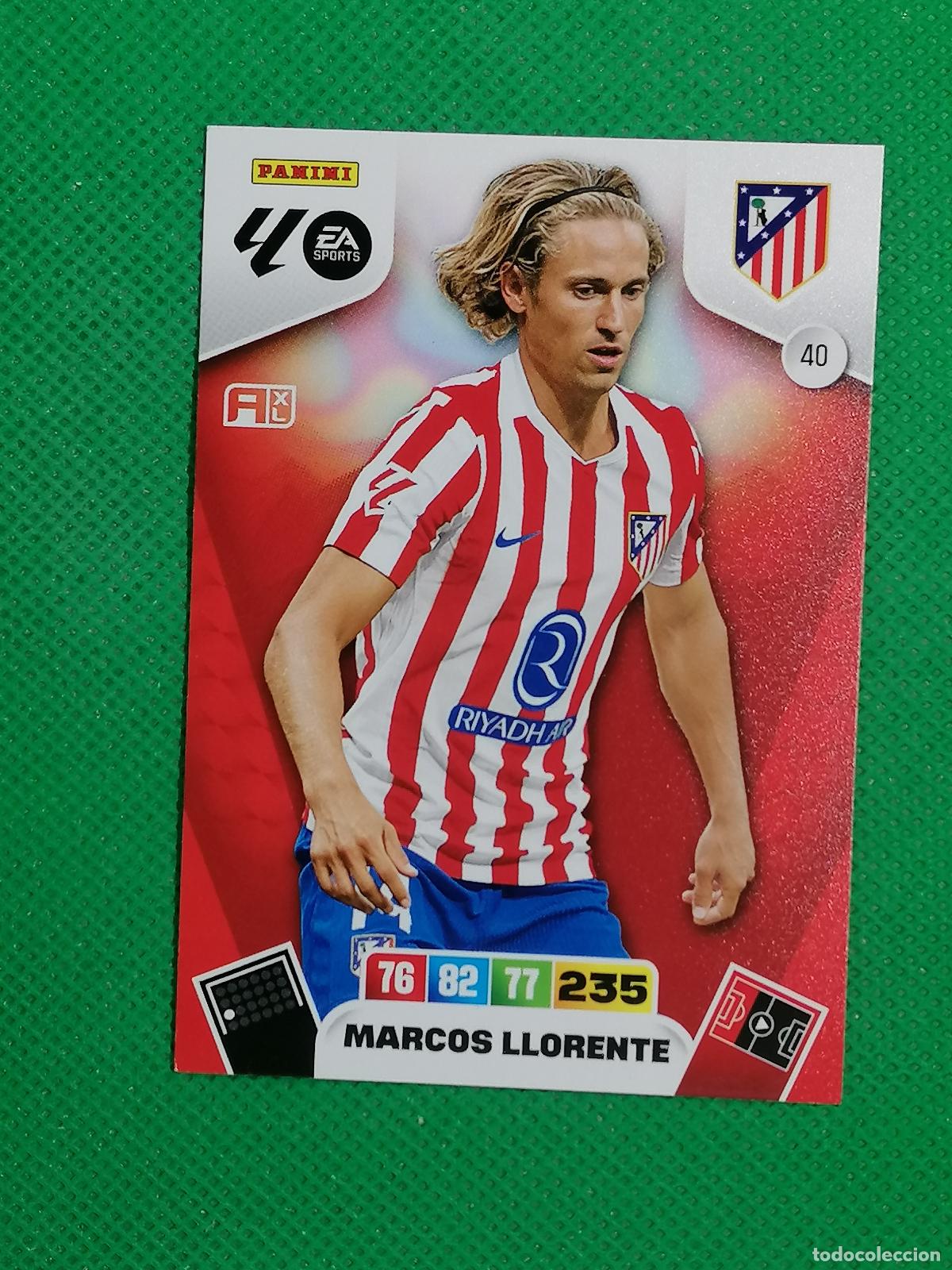 Fu&szlig;ball-Sticker: 40 MARCOS LLORENTE ATLETICO DE MADRID ⚽ LIGA ADRENALYN XL 2025 2026 25 26 ⚽