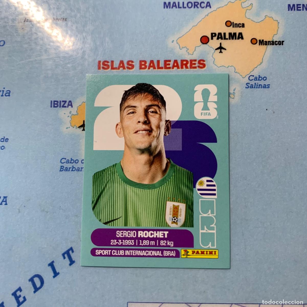 Cromos de F&uacute;tbol: Uruguay n&uacute;mero 2 cromo panini Mundial Fifa World Cup 2026