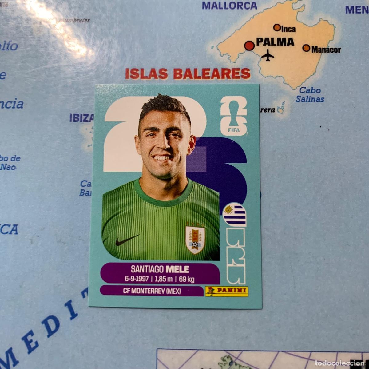 Cromos de Futebol: Uruguay n&uacute;mero 3 cromo panini Mundial Fifa World Cup 2026