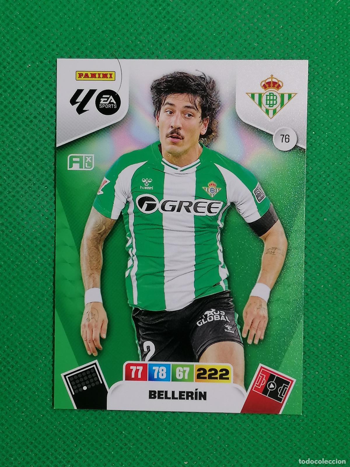 Cromos de F&uacute;tbol: 76 BELLERIN BETIS ⚽ LIGA ADRENALYN XL 2025 2026 25 26 ⚽