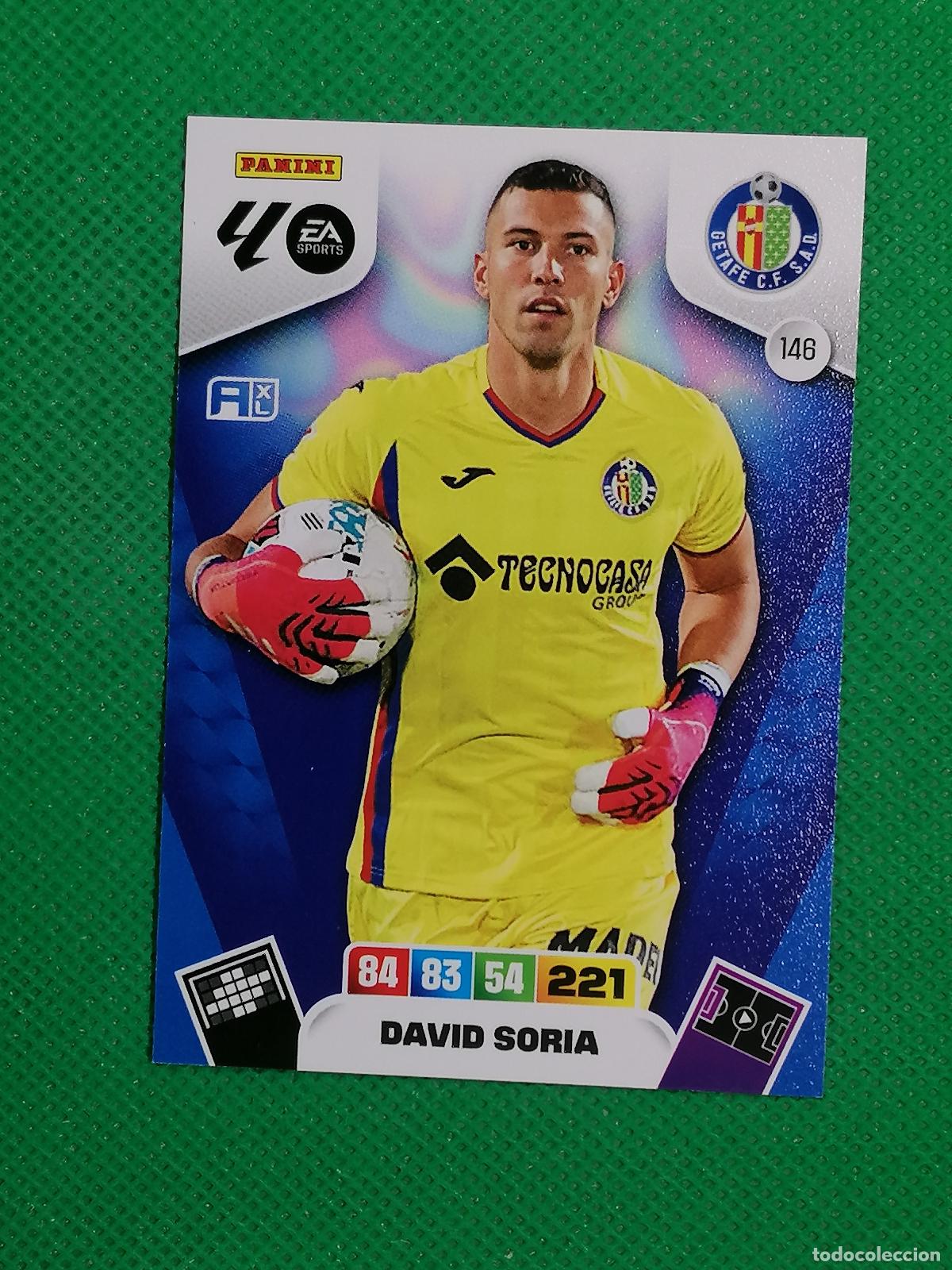 Cromos de F&uacute;tbol: 146 DAVID SORIA GETAFE ⚽ LIGA ADRENALYN XL 2025 2026 25 26 ⚽