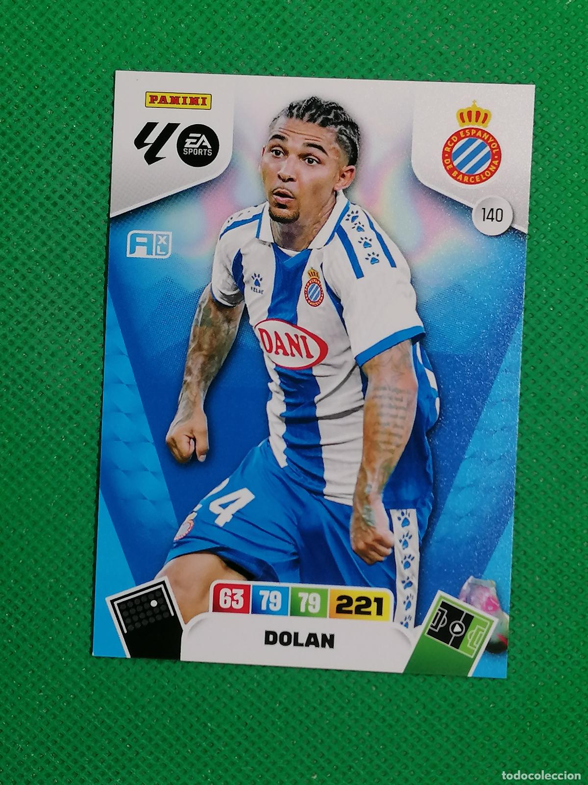Cromos de F&uacute;tbol: 140 DOLAN ESPANYOL ⚽ LIGA ADRENALYN XL 2025 2026 25 26 ⚽