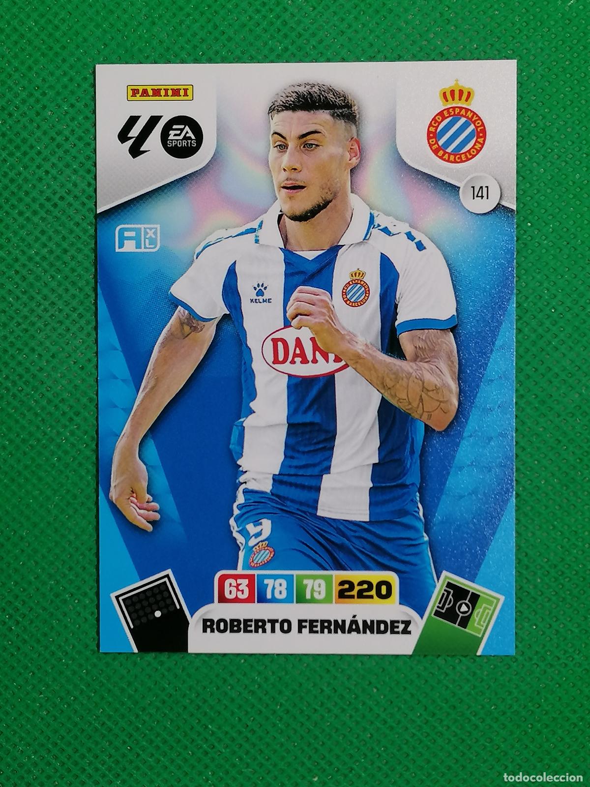 Cromos de F&uacute;tbol: 141 ROBERTO FERNANDEZ ESPANYOL ⚽ LIGA ADRENALYN XL 2025 2026 25 26 ⚽