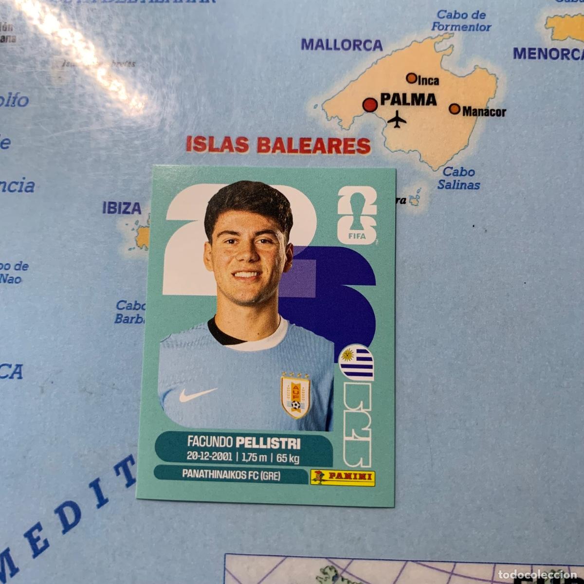 Cromos de F&uacute;tbol: Uruguay n&uacute;mero 20 cromo panini Mundial Fifa World Cup 2026
