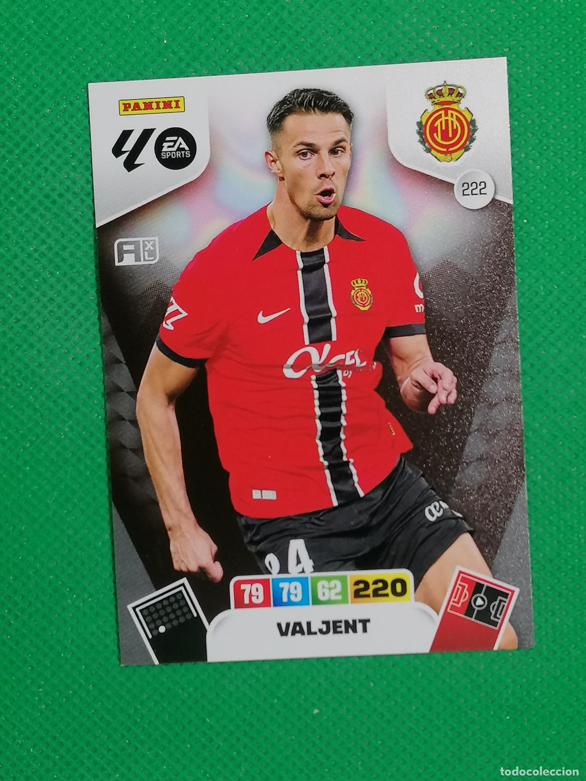 Cromos de F&uacute;tbol: 222 VALJENT MALLORCA ⚽ LIGA ADRENALYN XL 2025 2026 25 26 ⚽