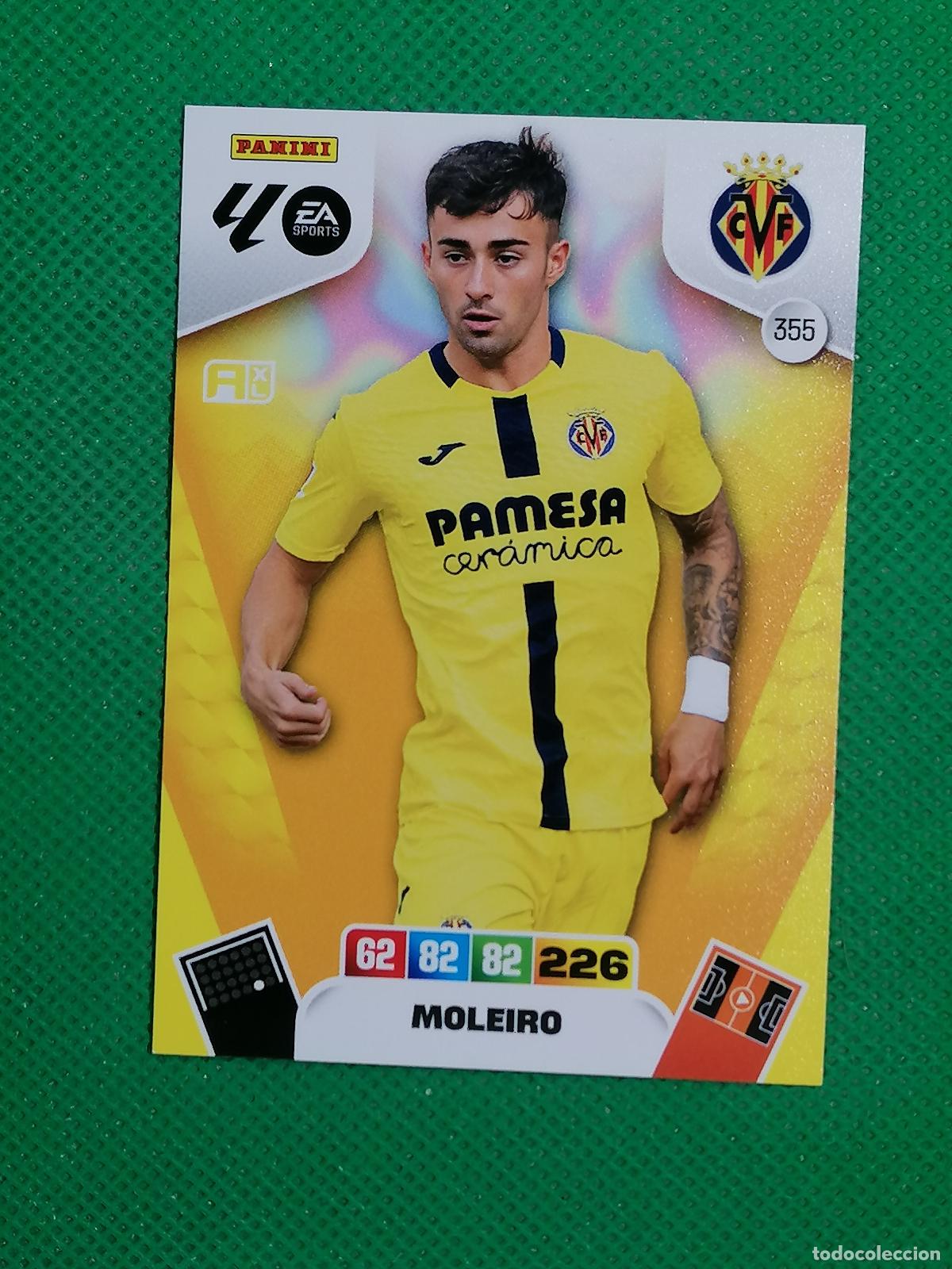 Cromos de F&uacute;tbol: 355 MOLEIRO VILLARREAL ⚽ LIGA ADRENALYN XL 2025 2026 25 26 ⚽