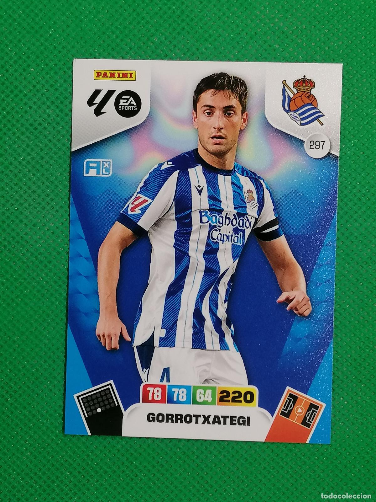 Cromos de F&uacute;tbol: 297 GORROTXATEGI REAL SOCIEDAD ⚽ LIGA ADRENALYN XL 2025 2026 25 26 ⚽