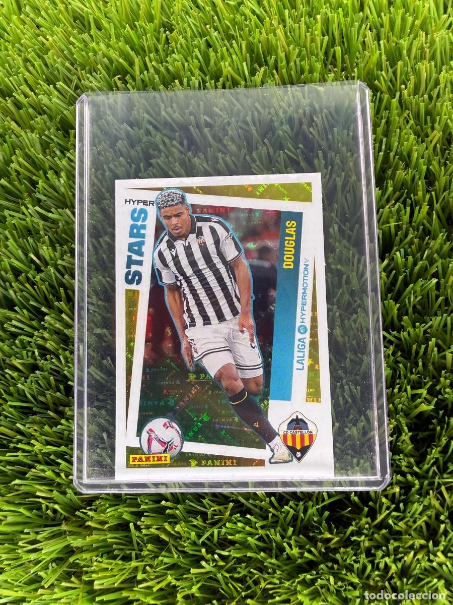 Cromos de F&uacute;tbol: N&ordm; 431 Douglas Hyper Stars CD Castell&oacute;n Liga Hypermotion 24 25