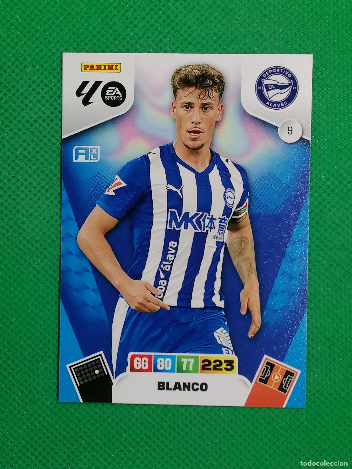 Cromos de F&uacute;tbol: 9 BLANCO ALAVES ⚽ LIGA ADRENALYN XL 2025 2026 25 26 ⚽