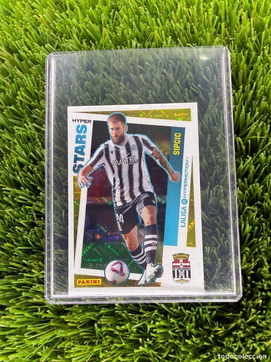 Cromos de F&uacute;tbol: N&ordm; 462 Sipcic Hyper Stars FC Cartagena Liga Hypermotion 24 25