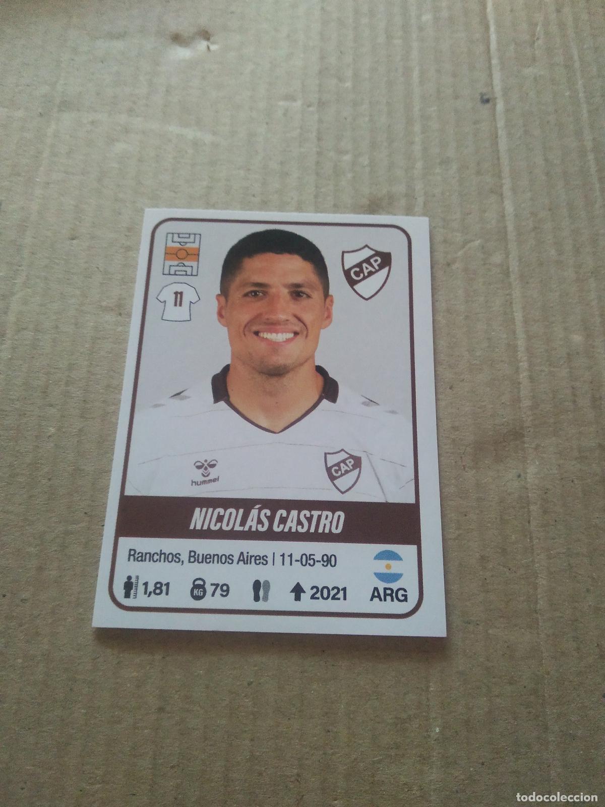 Cromos de F&uacute;tbol: 319 NICOLAS CASTRO PLATENSE CROMO FUTBOL ARGENTINO PANINI LIGA ARGENTINA 2023