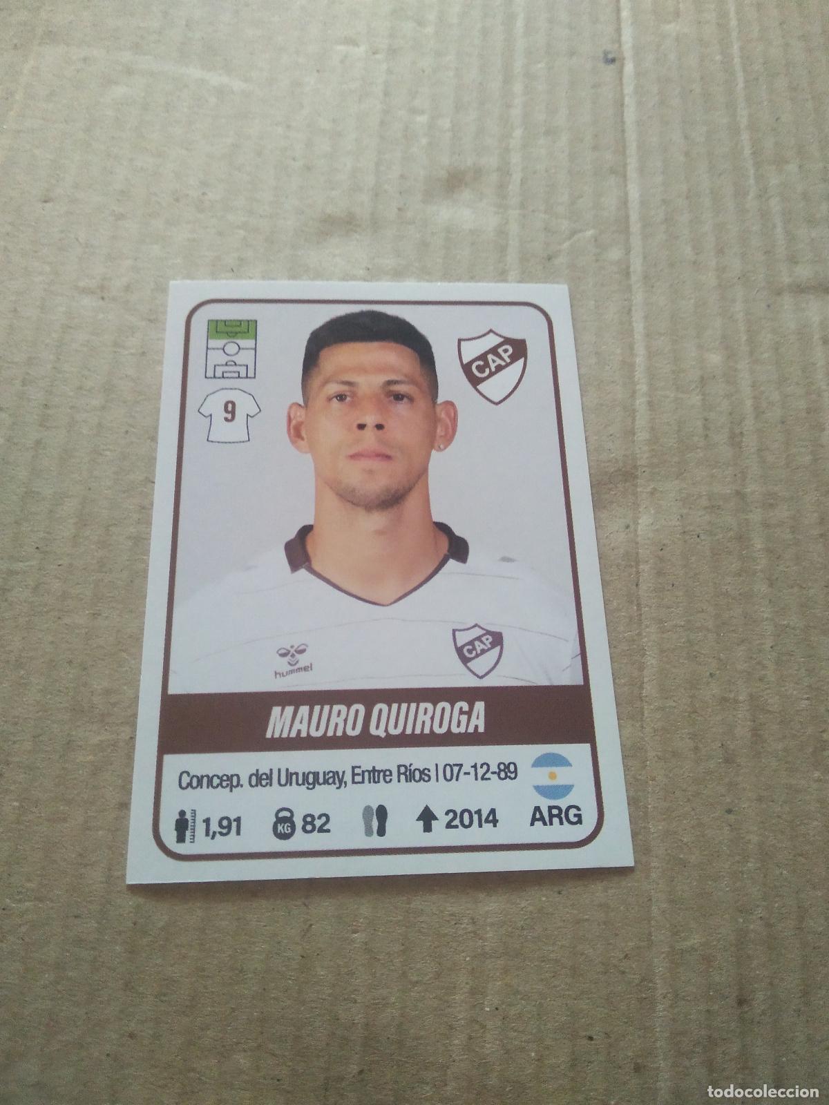 Cromos de F&uacute;tbol: 325 MAURO QUIROGA PLATENSE CROMO FUTBOL ARGENTINO PANINI LIGA ARGENTINA 2023