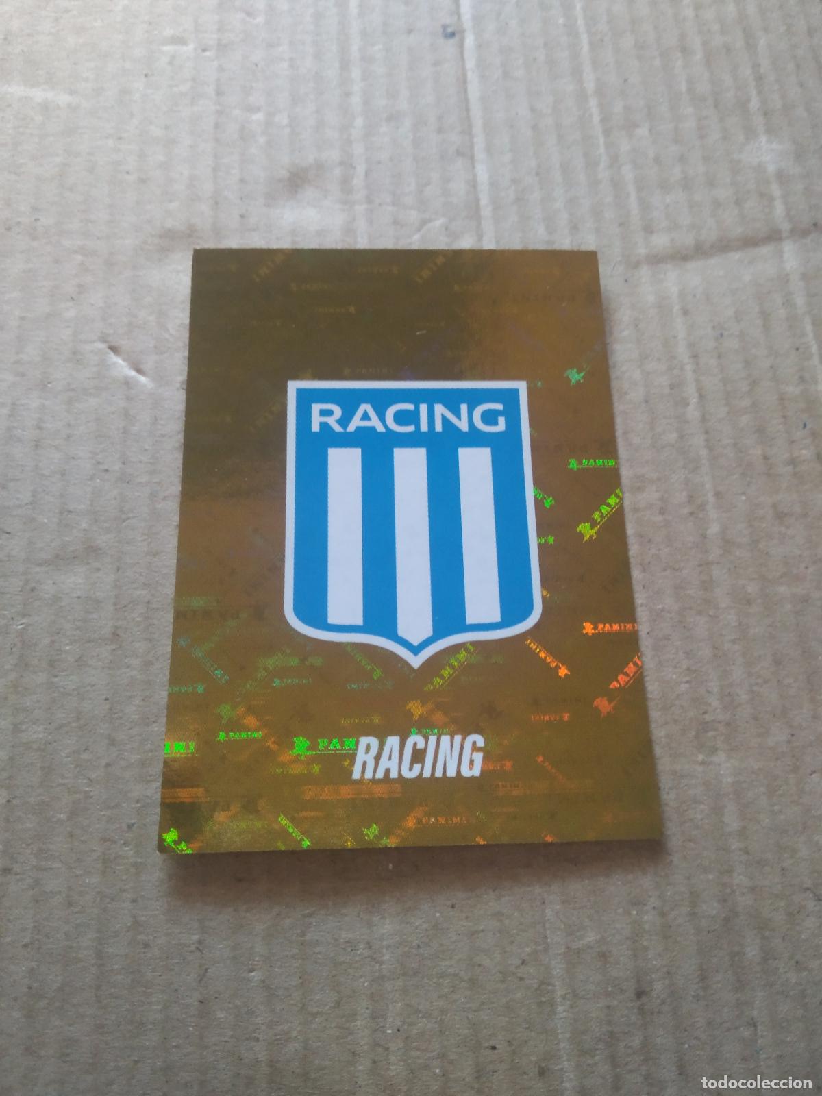 Cromos de F&uacute;tbol: 327 ESCUDO RACING CROMO FUTBOL ARGENTINO PANINI LIGA ARGENTINA 2023