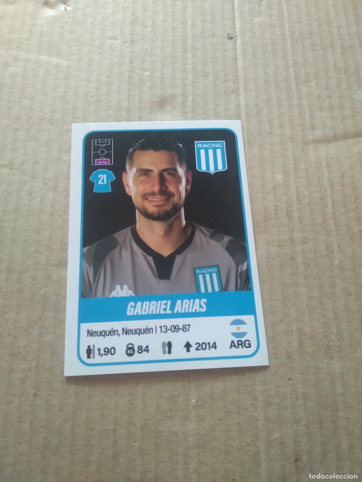 Cromos de F&uacute;tbol: 328 GABRIEL ARIAS RACING CROMO FUTBOL ARGENTINO PANINI LIGA ARGENTINA 2023