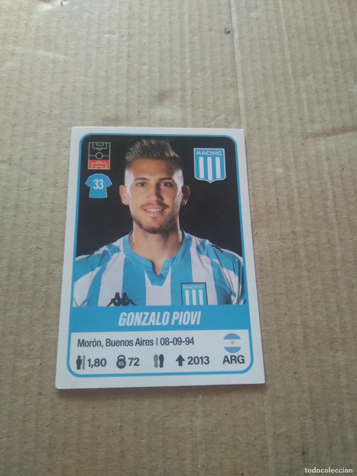 Cromos de F&uacute;tbol: 331 GONZALO PIOVI RACING CROMO FUTBOL ARGENTINO PANINI LIGA ARGENTINA 2023