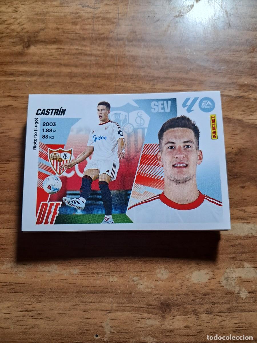 Cromos de F&uacute;tbol: CROMO LIGA ESTE TEMPORADA 25/26: COLOCA CASTRIN, N&deg; 8 BIS