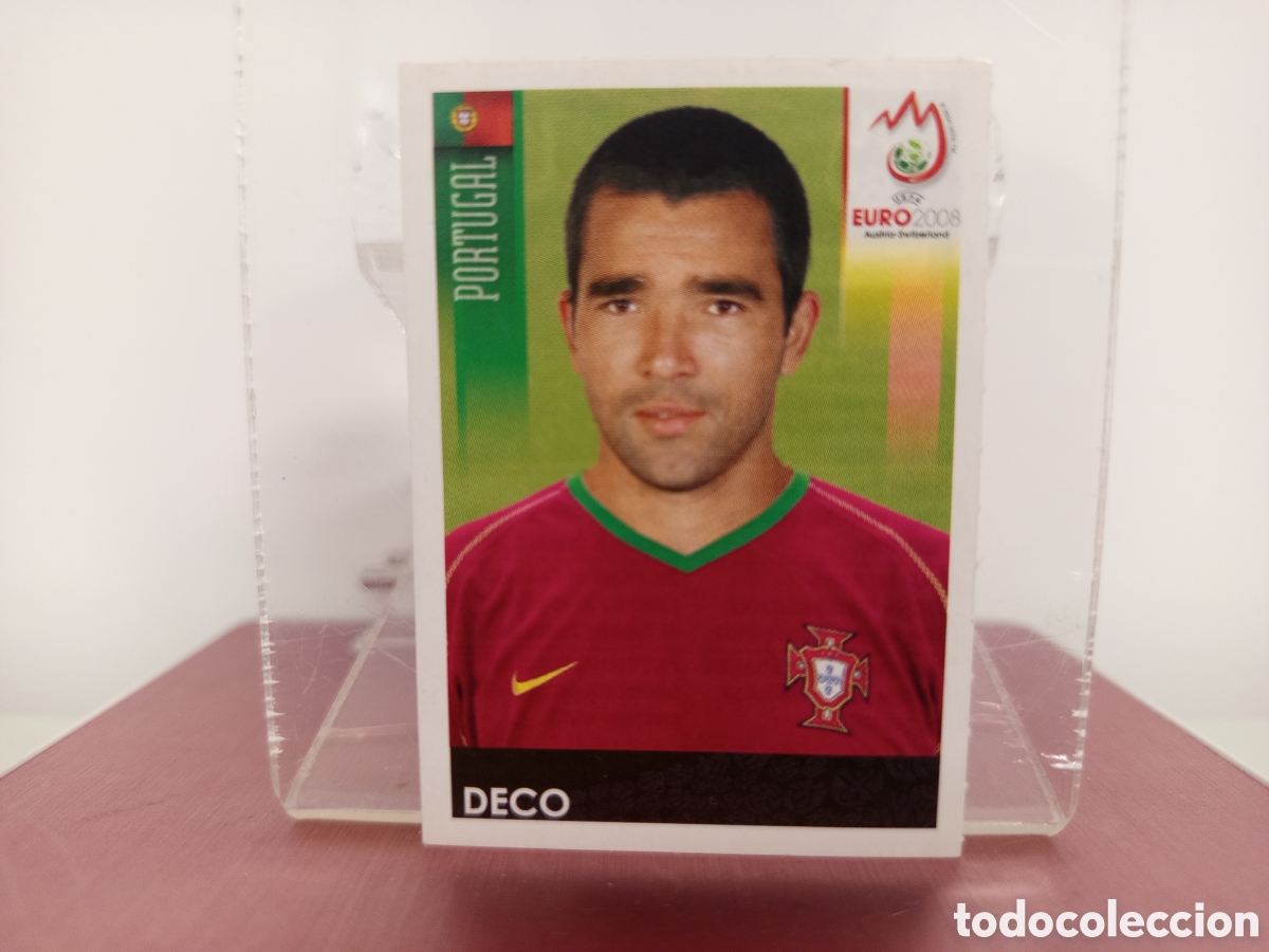 Cromos de F&uacute;tbol: ❇️ CROMO ⚽ DECO PORTUGAL 116 EURO EUROCOPA AUSTRIA SUIZA 2008 SIN PEGAR ❇️