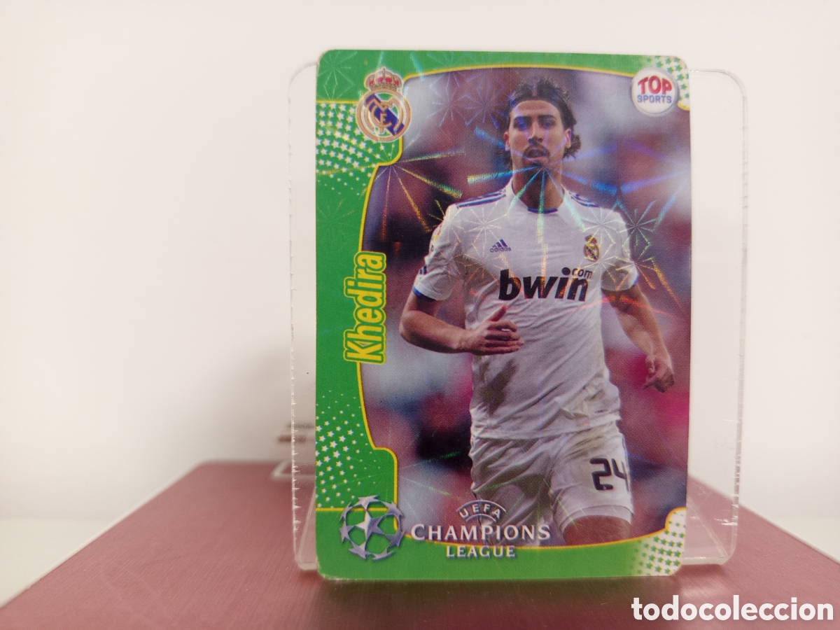 Cartes &agrave; collectionner de Football: ❇️ CROMO ⚽ CARD KHEDIRA REAL MADRID 121 2011 2012 11 12 UEFA CHAMPIONS LEAGUE TOP SPORTS ❇️