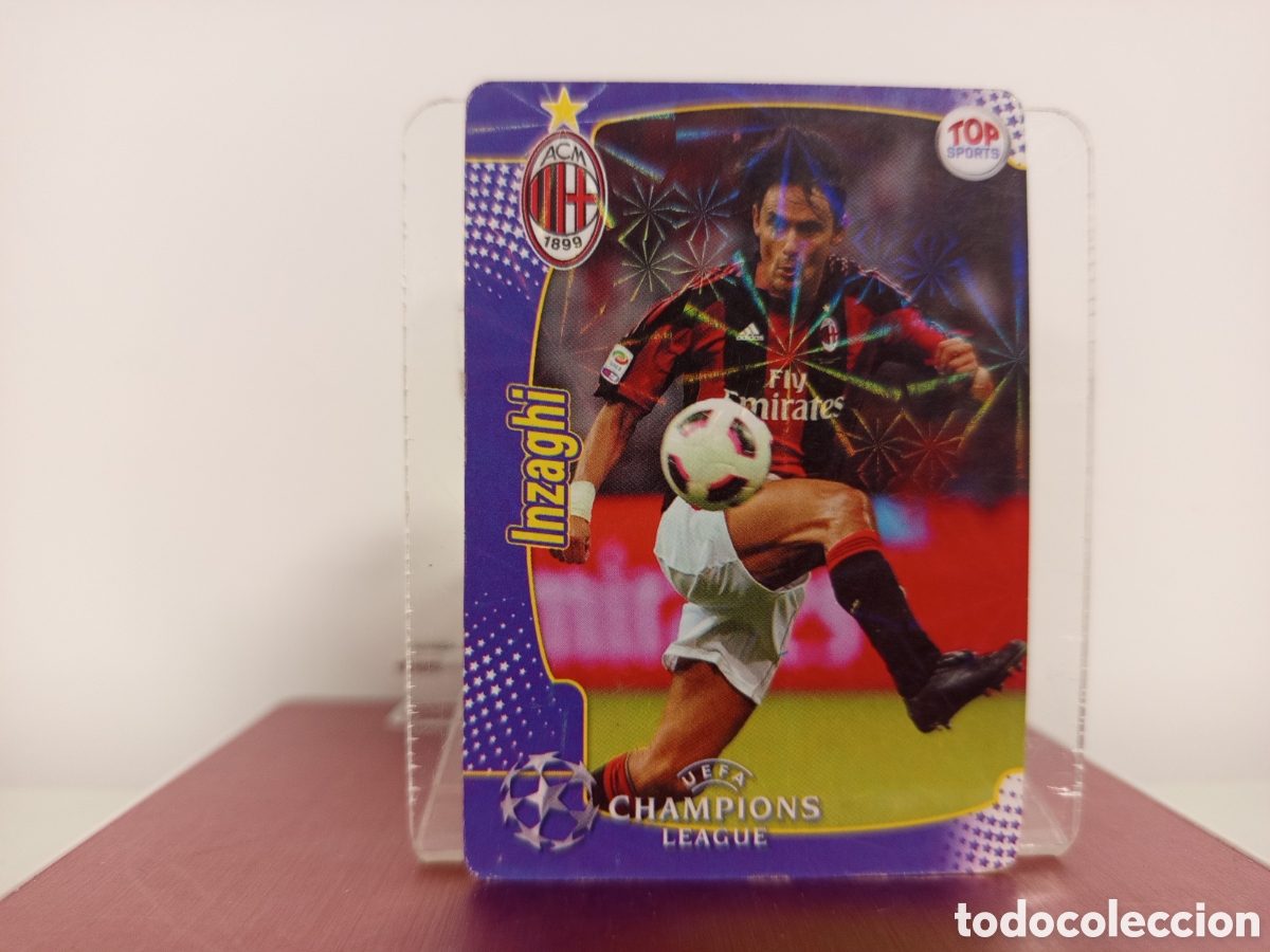 Cromos de F&uacute;tbol: ❇️ CROMO ⚽ CARD INZAGHI MIL&Aacute;N 2011 2012 11 12 UEFA CHAMPIONS LEAGUE TOP SPORTS ❇️