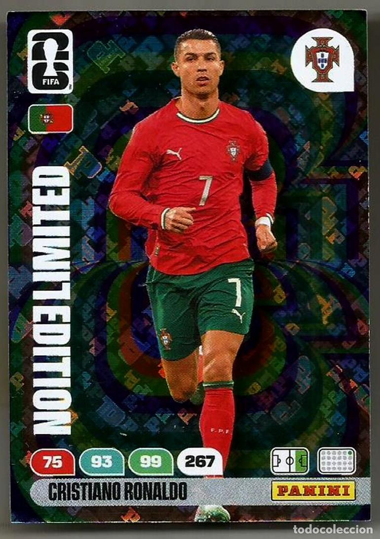 Cromos de F&uacute;tbol: CRISTIANO RONALDO - LIMITED EDITION - PANINI - FIFA WORLD CUP 26 - ADRENALYN
