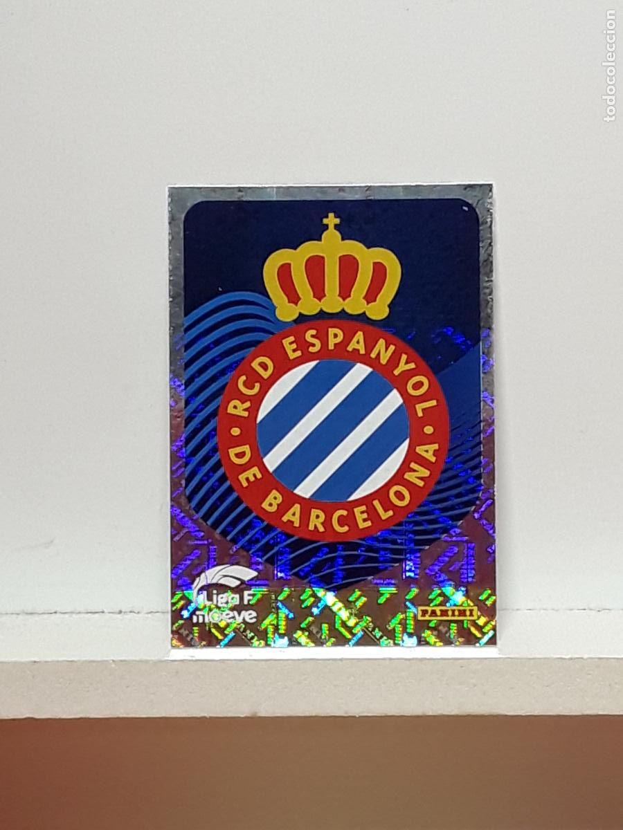 Cromos de F&uacute;tbol: LIGA FEMENINA 2025 2026 F 25 26 ALBUM PANINI LIGA N 182 ESPANYOL ESCUDO LOGO