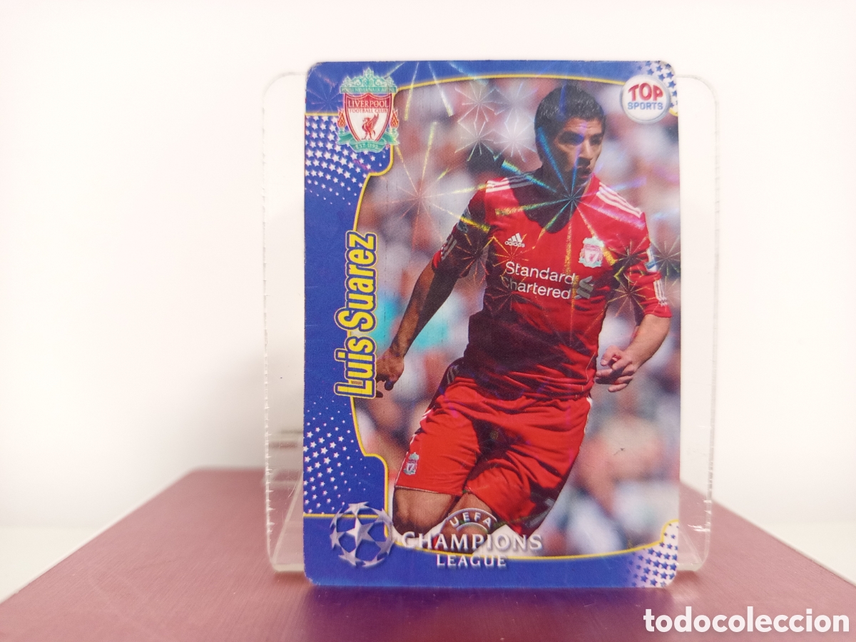 Cromos de F&uacute;tbol: ❇️ CROMO ⚽ CARD LUIS SU&Aacute;REZ LIVERPOOL 263 2011 2012 11 12 UEFA CHAMPIONS LEAGUE TOP SPORTS ❇️