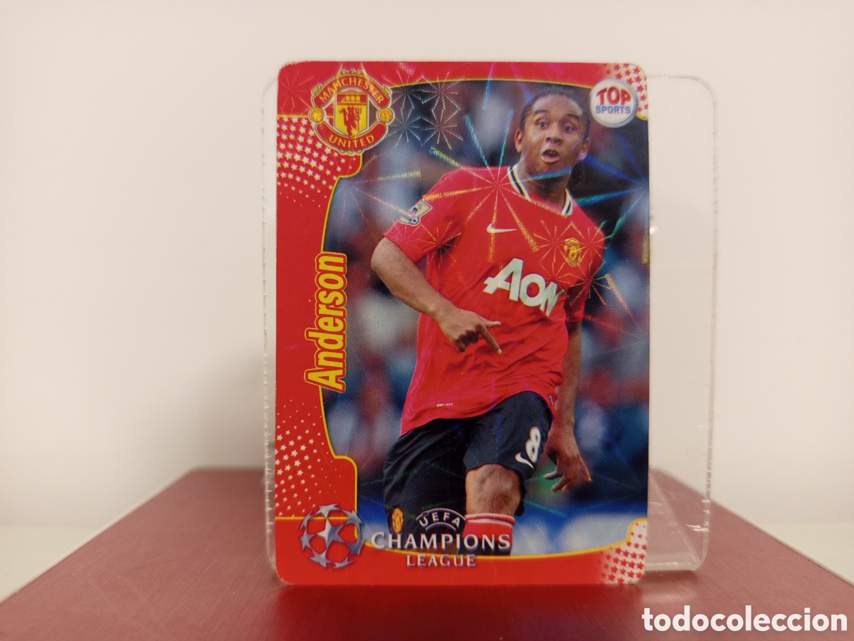 Cromos de F&uacute;tbol: ❇️ CROMO ⚽ CARD ANDERSON MANCHESTER UNITED 264 2011 2012 11 12 UEFA CHAMPIONS LEAGUE TOP SPORTS ❇️